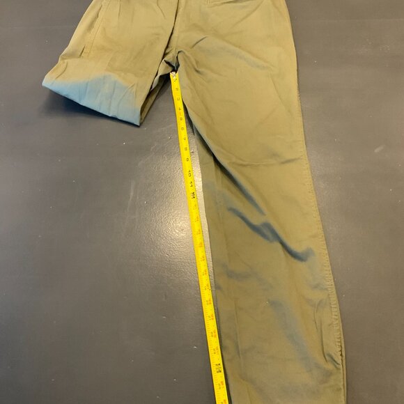 Pendleton Straight Leg Sage Green Chino Pants Women's Size 6 - 31" Inseam - Picture 2 of 7